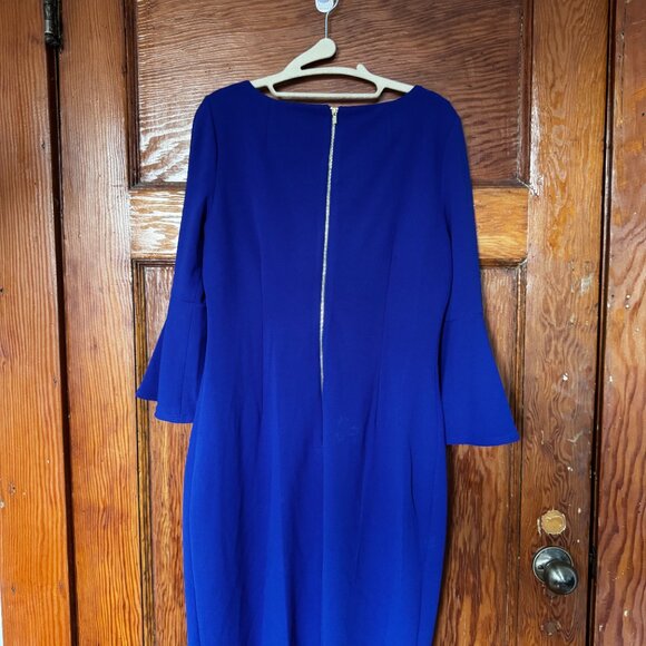Calvin Klein dress, royal blue - Picture 3 of 3